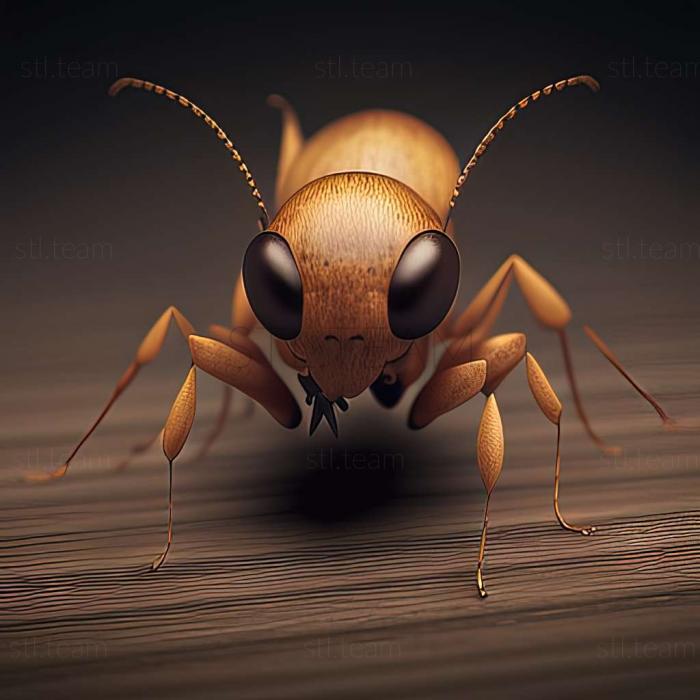 3D модель Pheidole aelloea (STL)